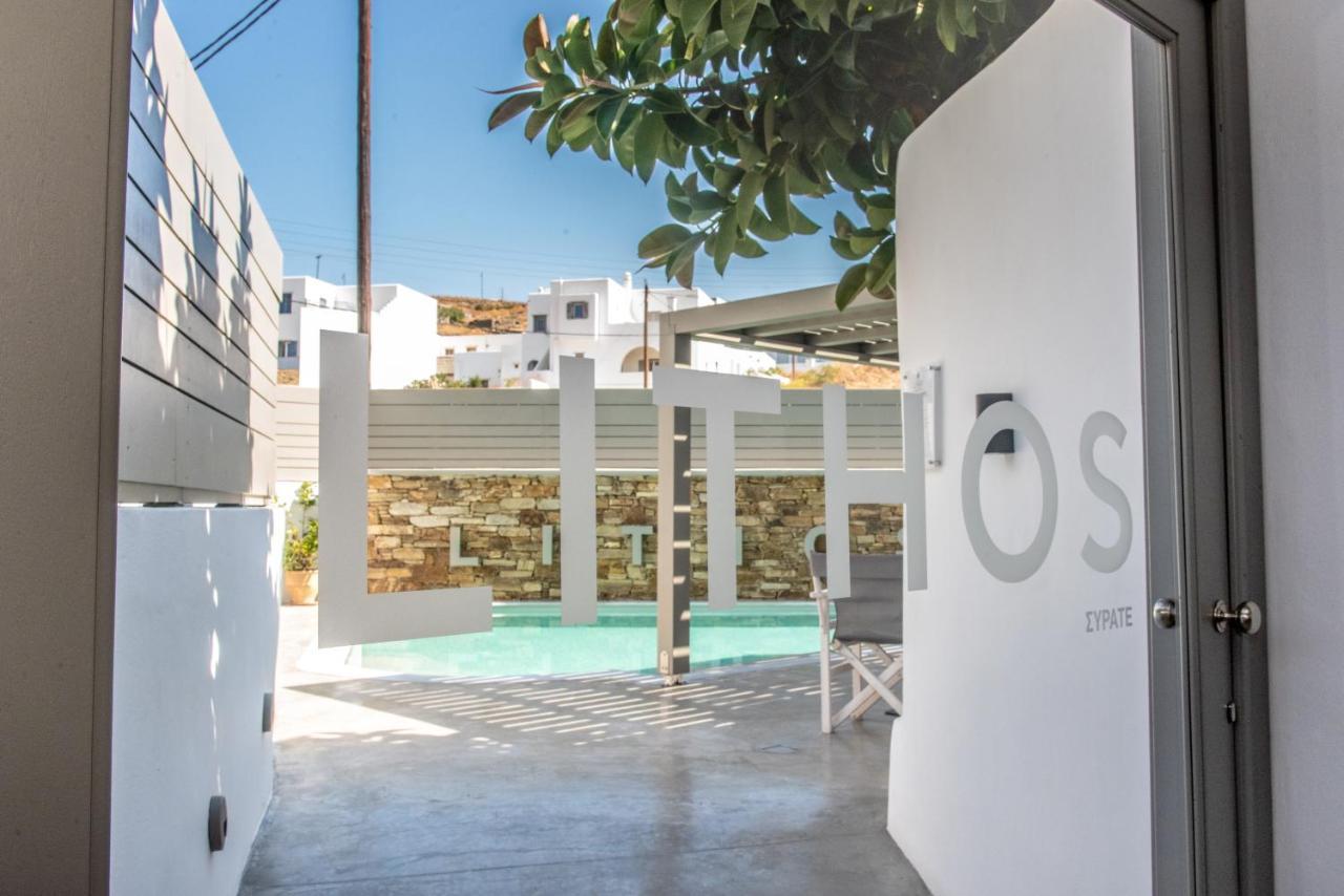 Lithos Luxury Suites Tínos 외부 사진